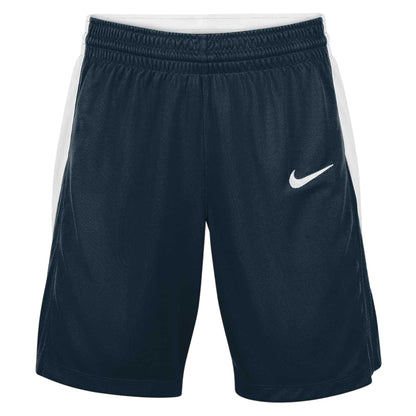 Obsidian Blue-White - Front - Nike Womens-Ladies Team Basketball Shorts