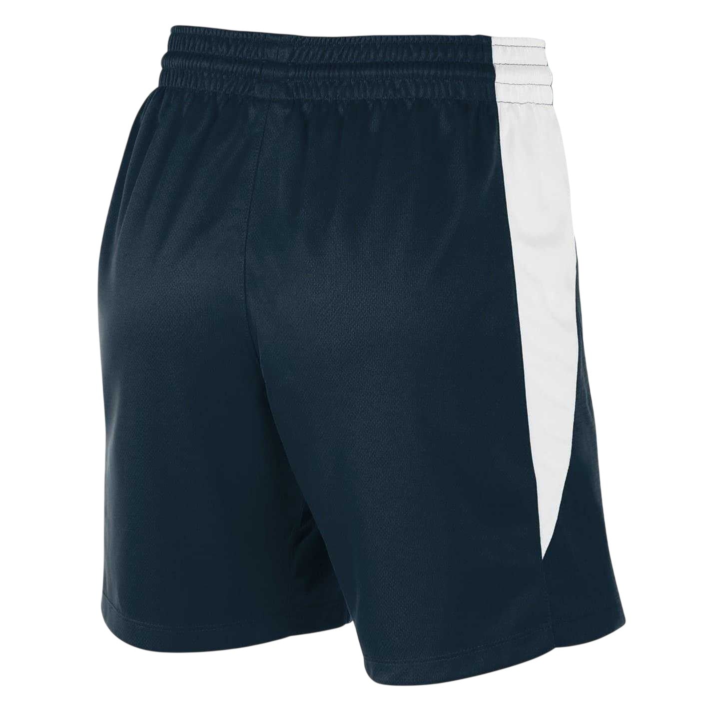 Obsidian Blue-White - Back - Nike Womens-Ladies Team Basketball Shorts