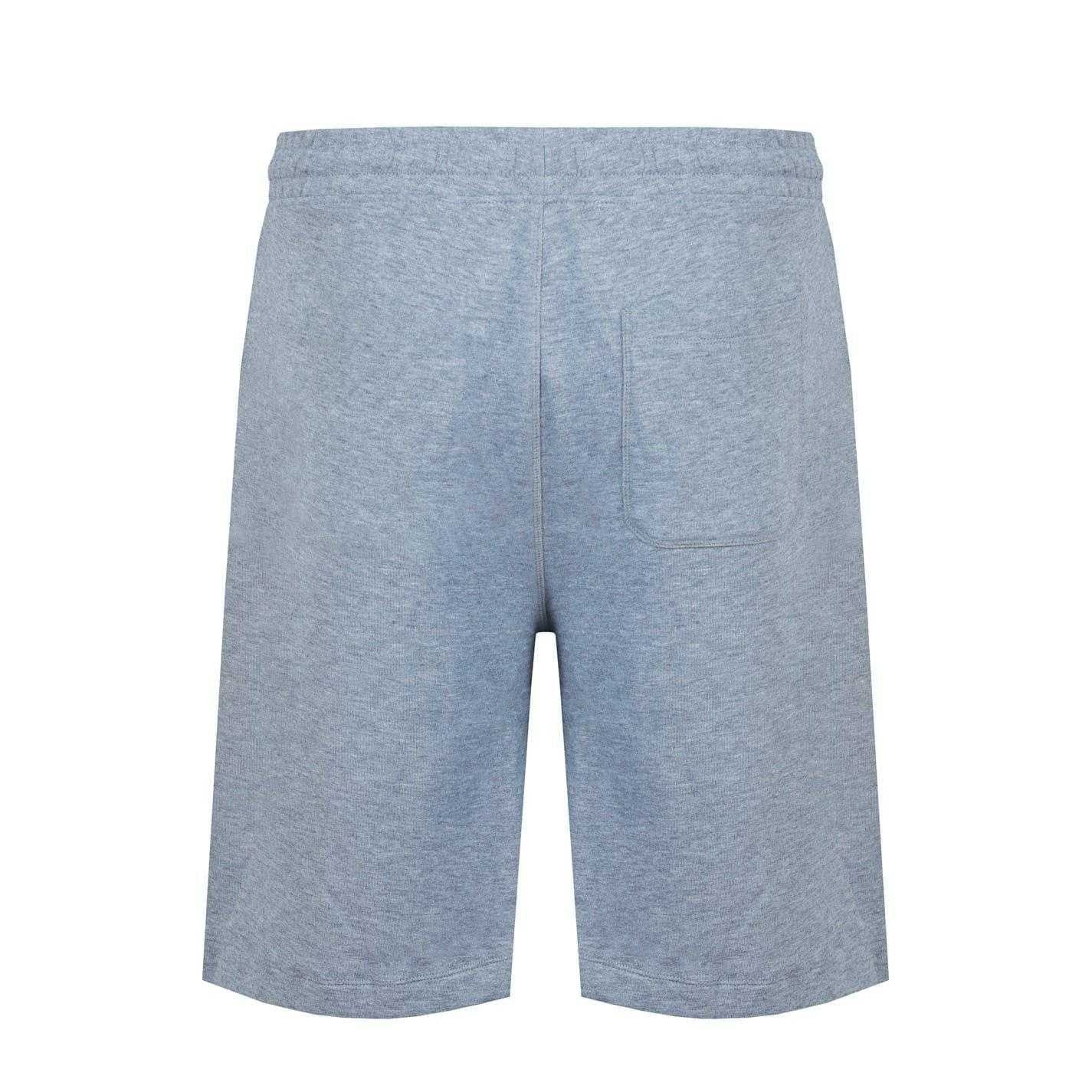 Grey Marl - Back - Everlast Mens Box Cotton Shorts