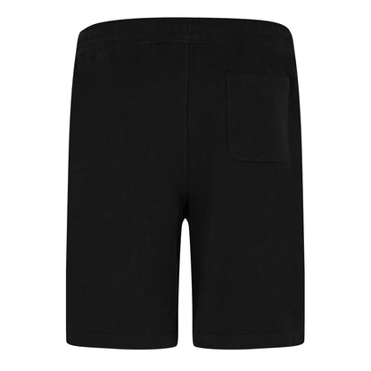 Black - Back - Everlast Mens Box Cotton Shorts