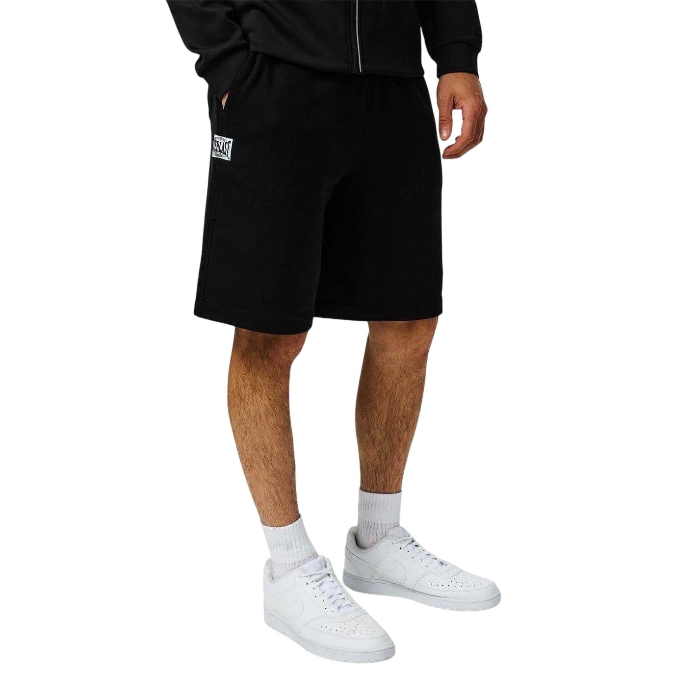 Black - Lifestyle - Everlast Mens Box Cotton Shorts