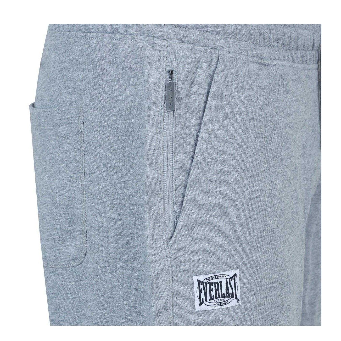 Grey Marl - Pack Shot - Everlast Mens Box Cotton Shorts
