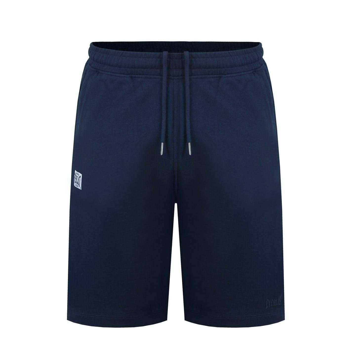 Navy - Front - Everlast Mens Box Cotton Shorts