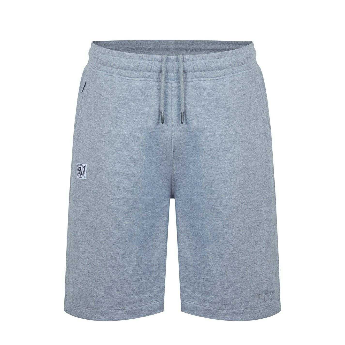 Grey Marl - Front - Everlast Mens Box Cotton Shorts