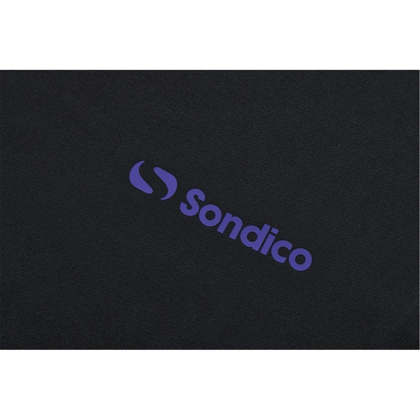 Black - Lifestyle - Sondico Womens-Ladies Logo Drill Top