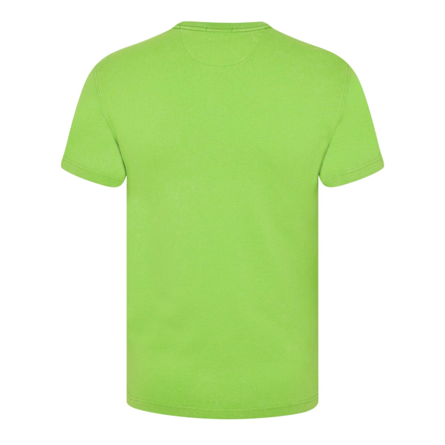 Green - Back - Lacoste Mens Logo Crew Neck Regular T-Shirt