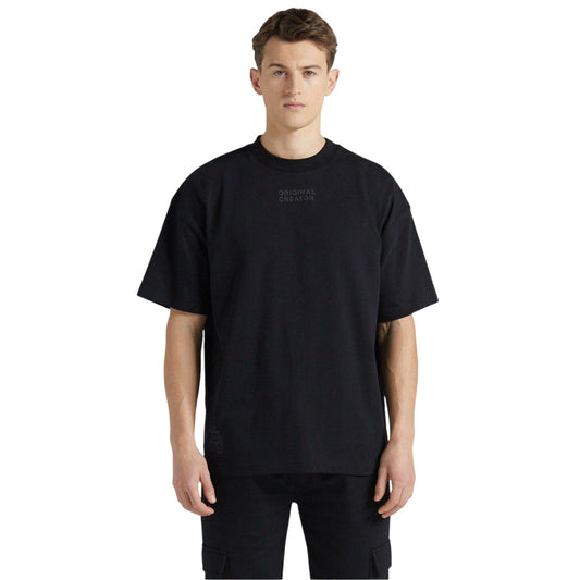 Jet Black - Front - Original Creator Mens Art Of Doing Not Doing T-Shirt