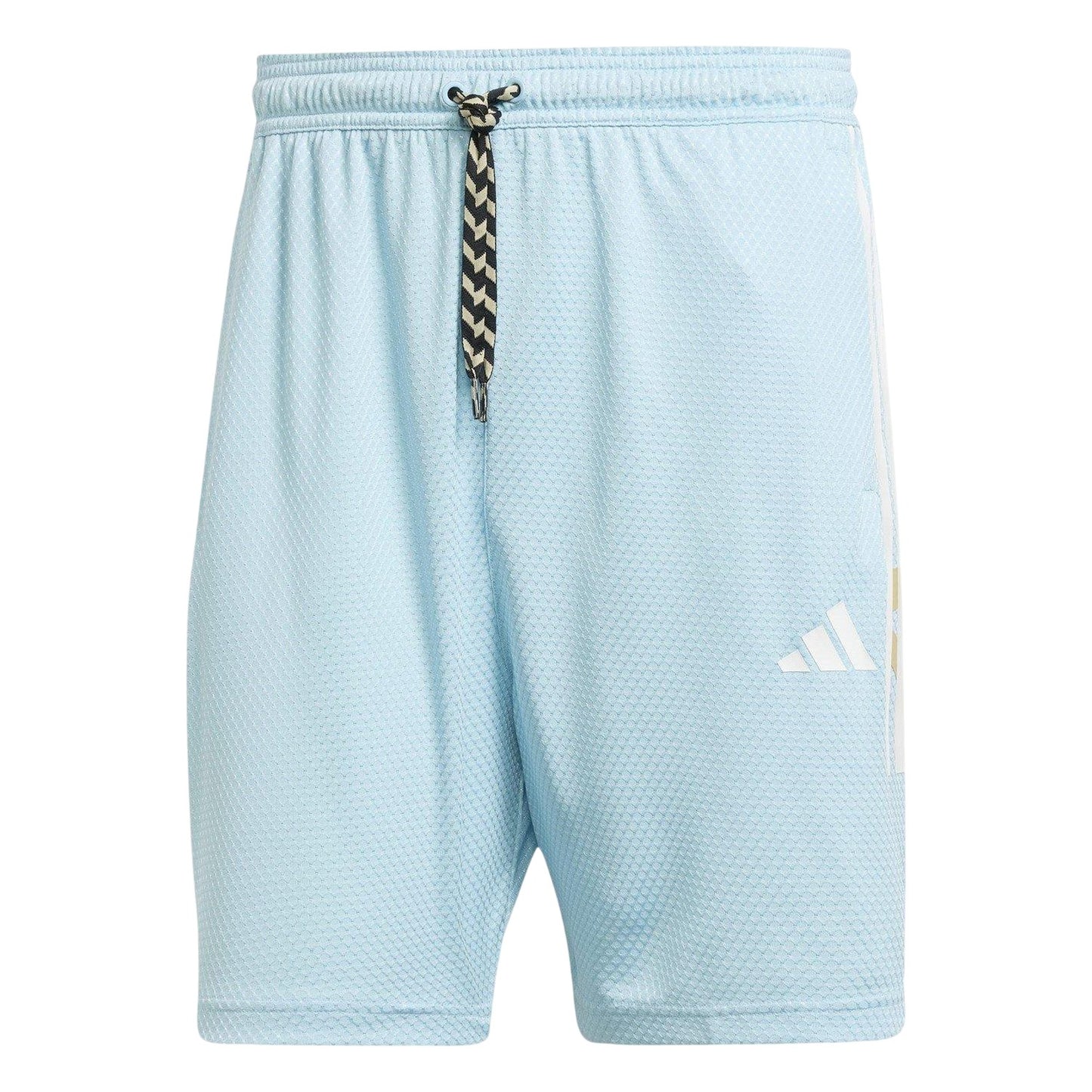 Light Blue-White - Front - Adidas Mens House Of Tiro Nations Training Shorts