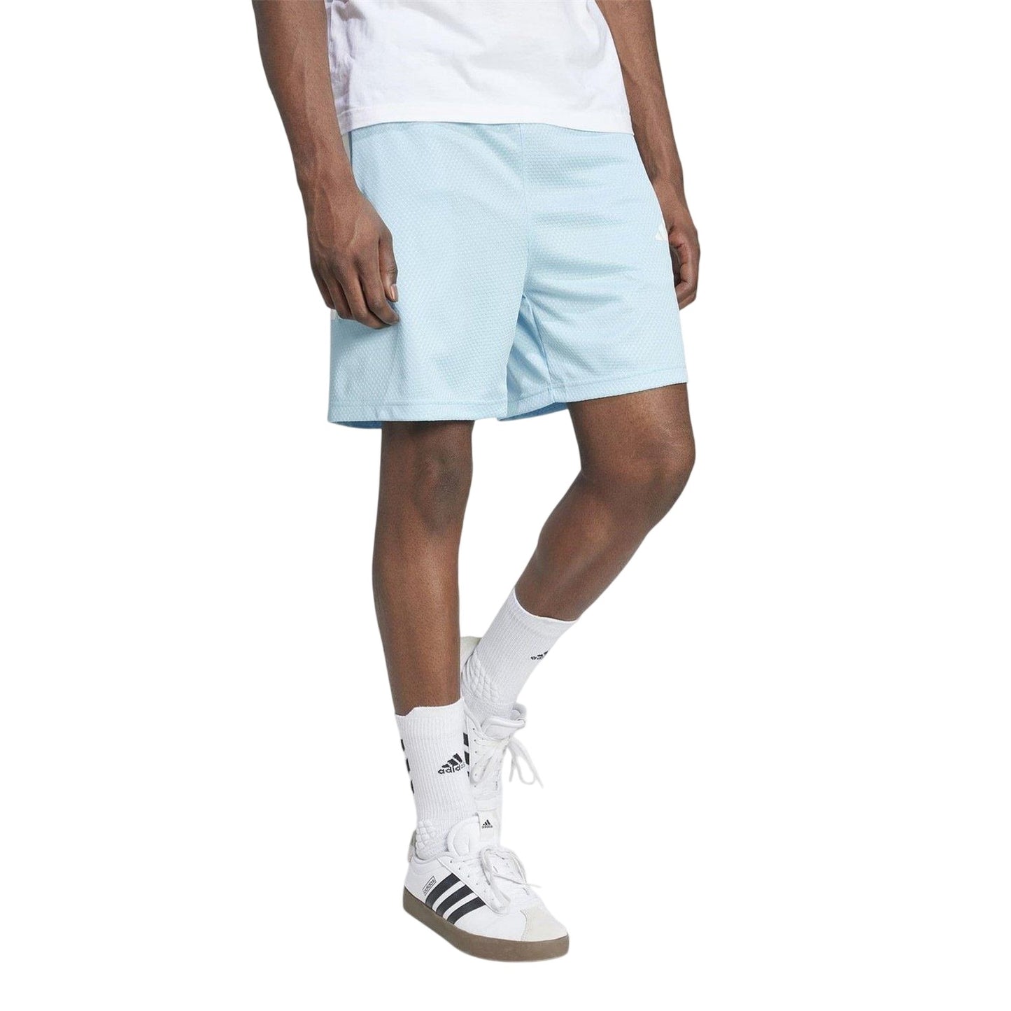 Light Blue-White - Side - Adidas Mens House Of Tiro Nations Training Shorts