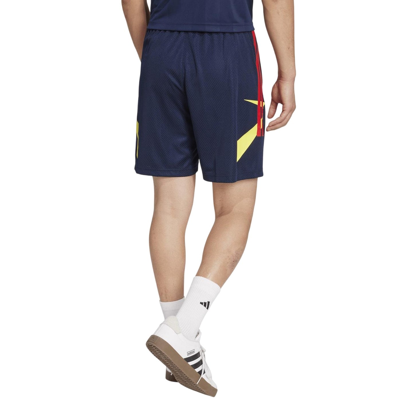 Navy-Red - Back - Adidas Mens House Of Tiro Nations Training Shorts