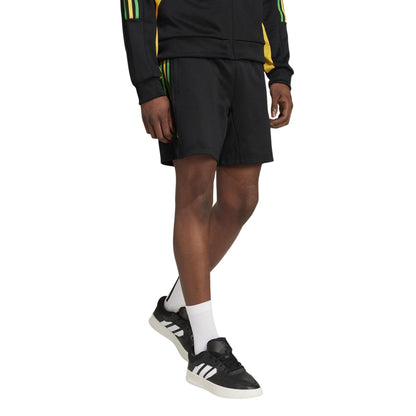 Black-Gold - Side - Adidas Mens House Of Tiro Nations Training Shorts