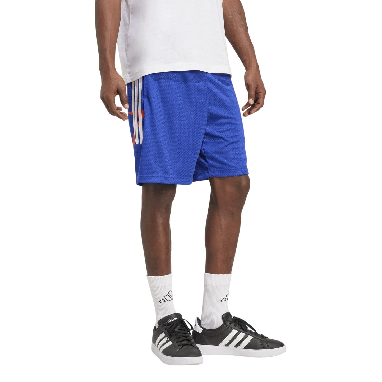Dark Blue-White - Side - Adidas Mens House Of Tiro Nations Training Shorts