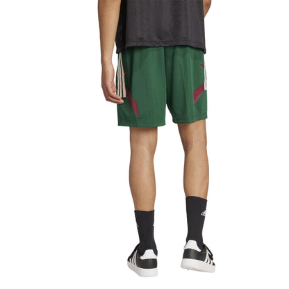 Green-Burgundy-White - Back - Adidas Mens House Of Tiro Nations Training Shorts