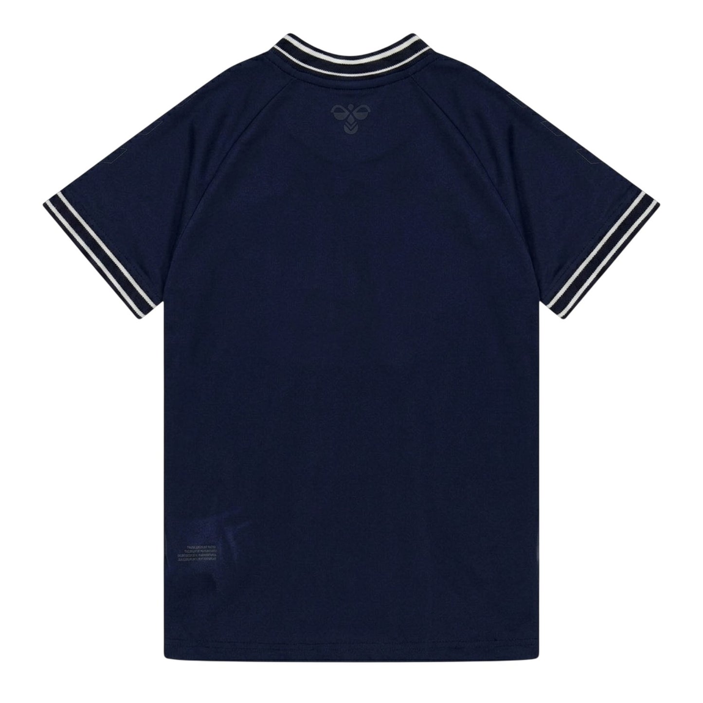 Black Iris - Back - Hummel Childrens-Kids Raglan Regular Polo Shirt