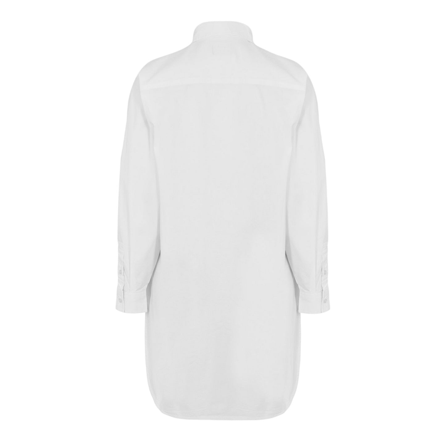White - Back - Diesel Womens-Ladies Regular Shirt Dress