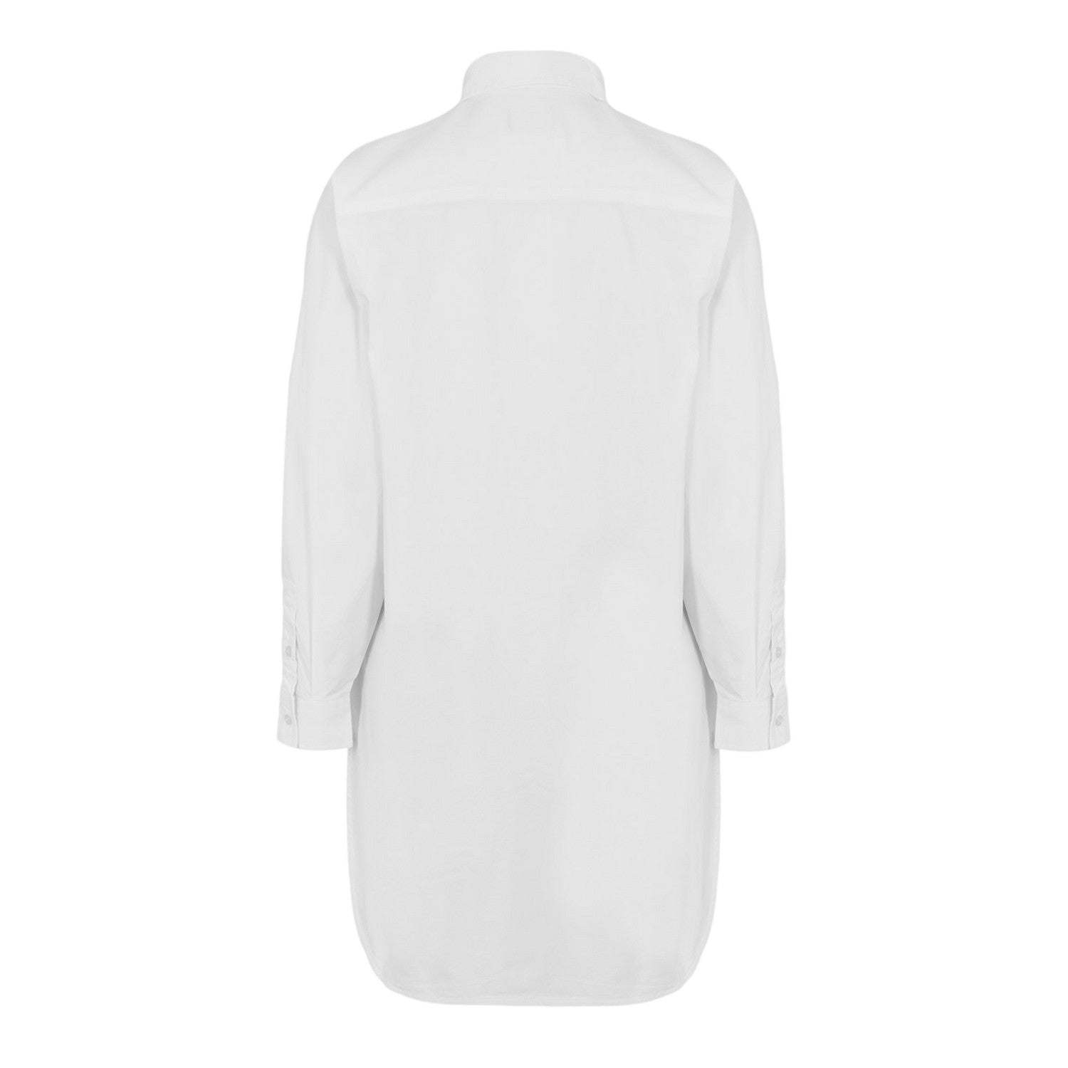 White - Back - Diesel Womens-Ladies Regular Shirt Dress