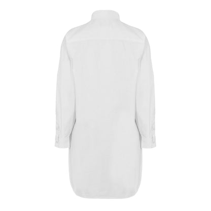 White - Back - Diesel Womens-Ladies Regular Shirt Dress