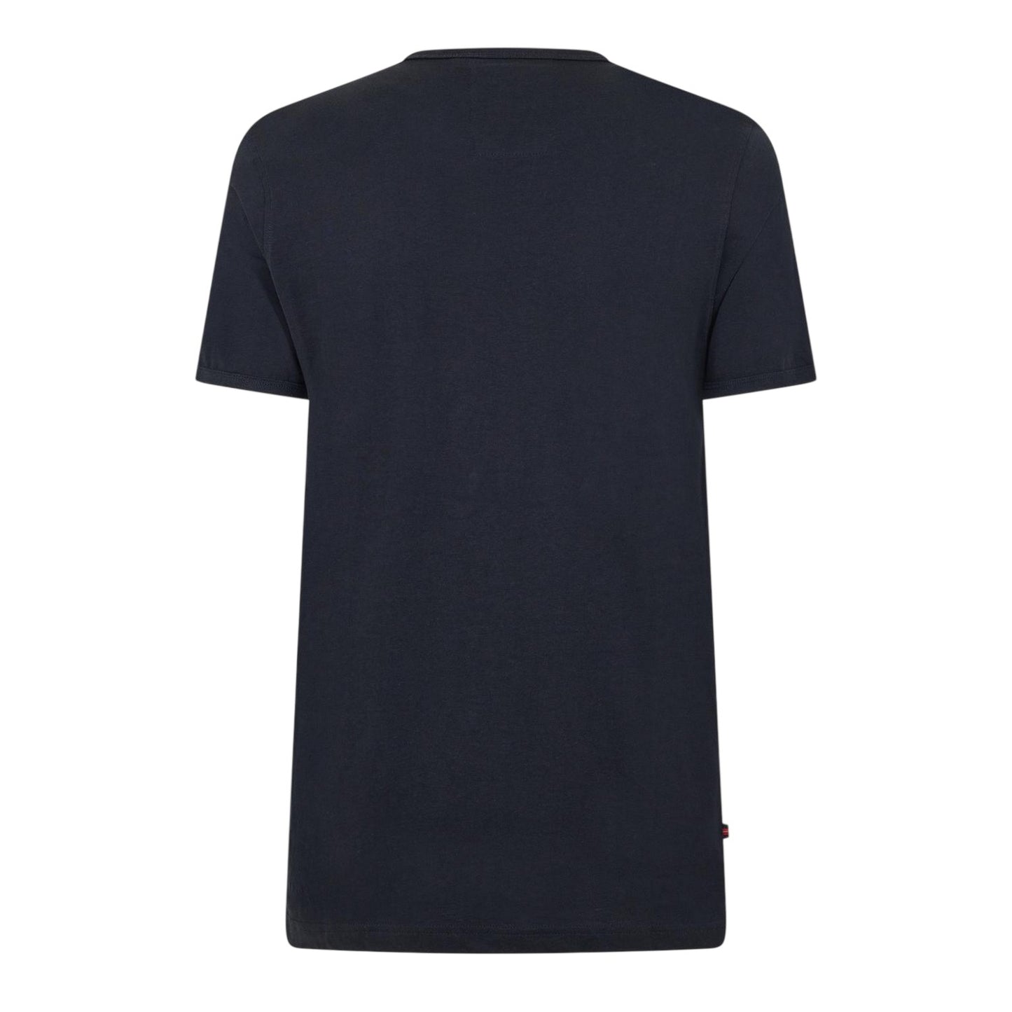 Black - Back - Luke Mens Arandano Lettering Regular T-Shirt