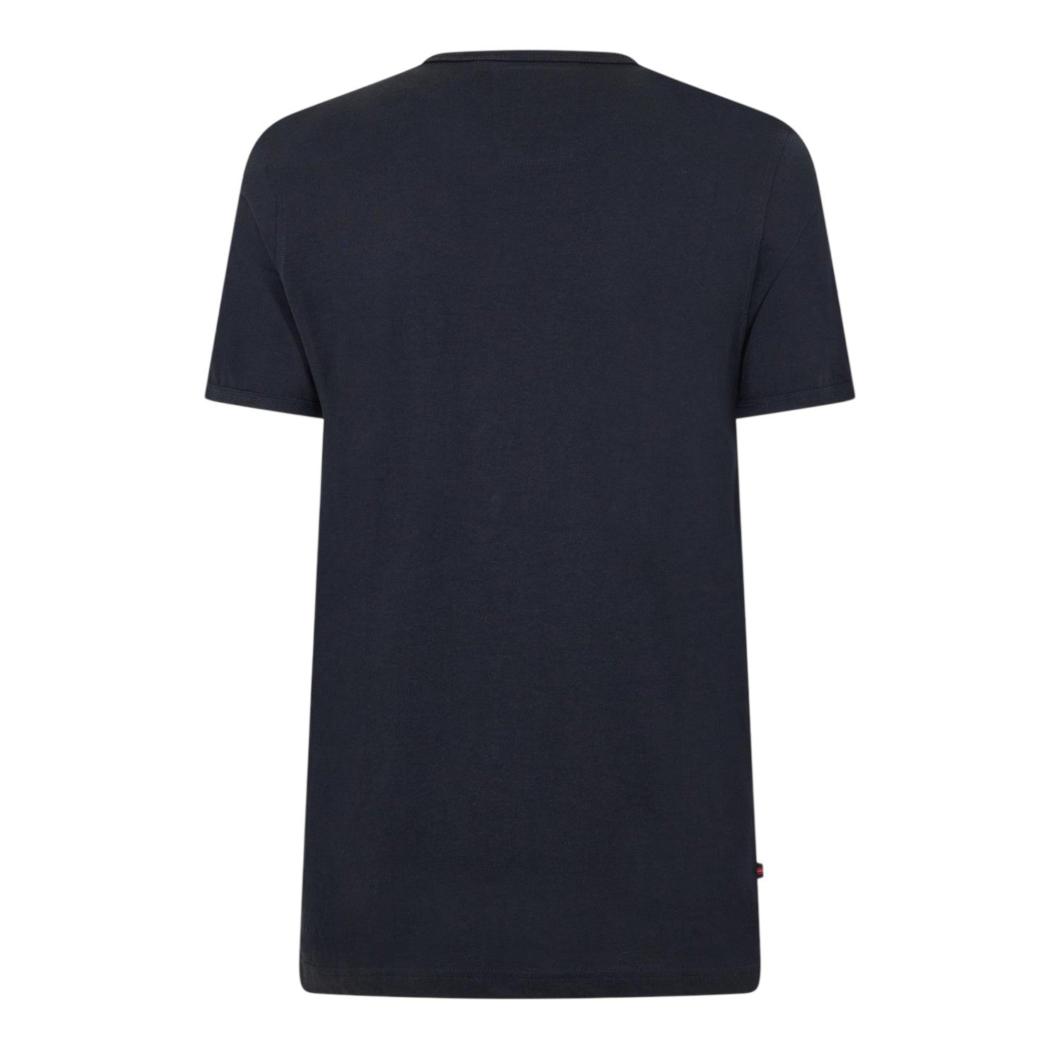 Black - Back - Luke Mens Arandano Lettering Regular T-Shirt