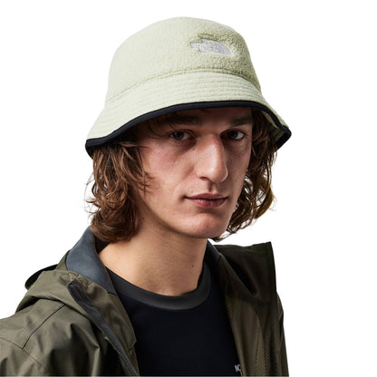 Clay - Side - The North Face Fleeski Embroidered Logo Fleece Bucket Hat