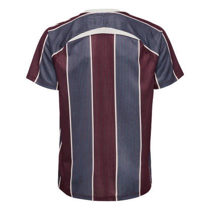 Multicoloured - Back - Hummel Childrens-Kids Pre-Match Denmark T-Shirt