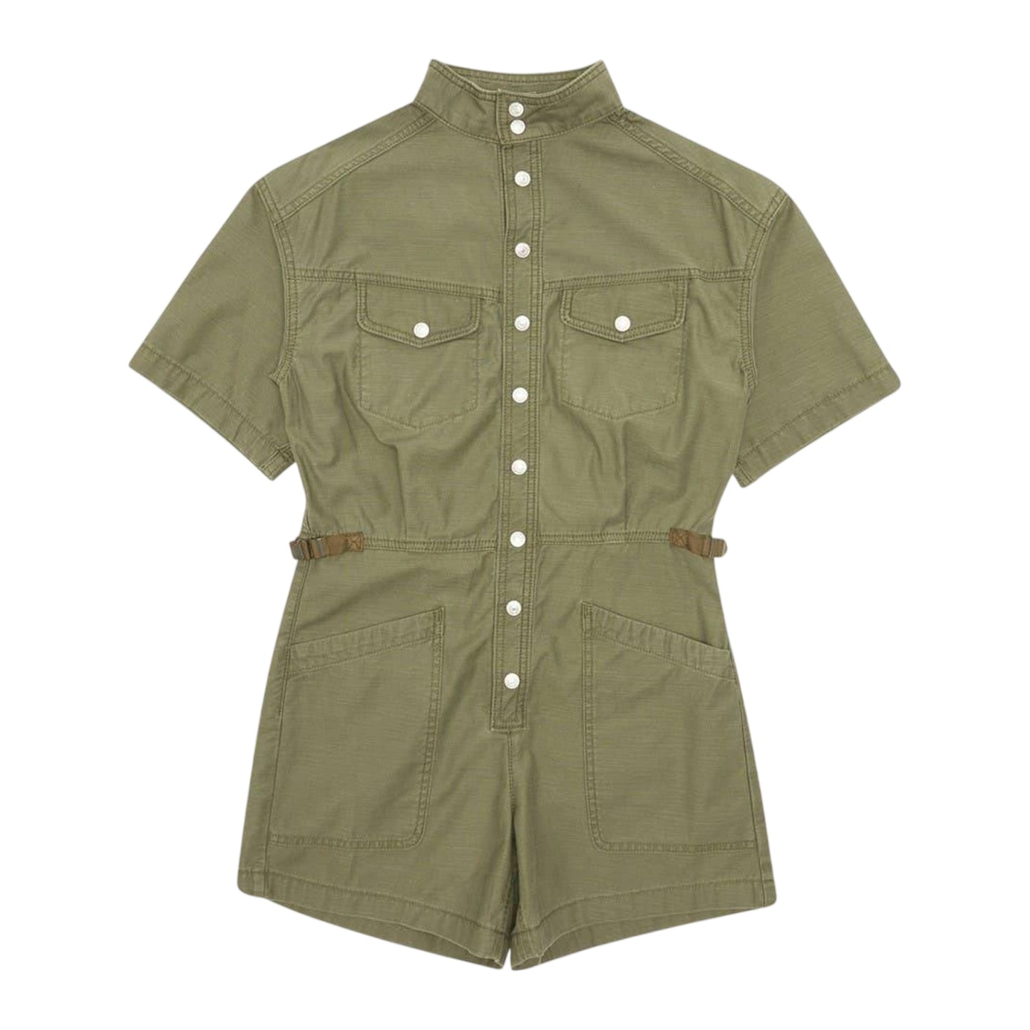 Olive Night - Front - Levis Womens-Ladies Denim Casual Romper