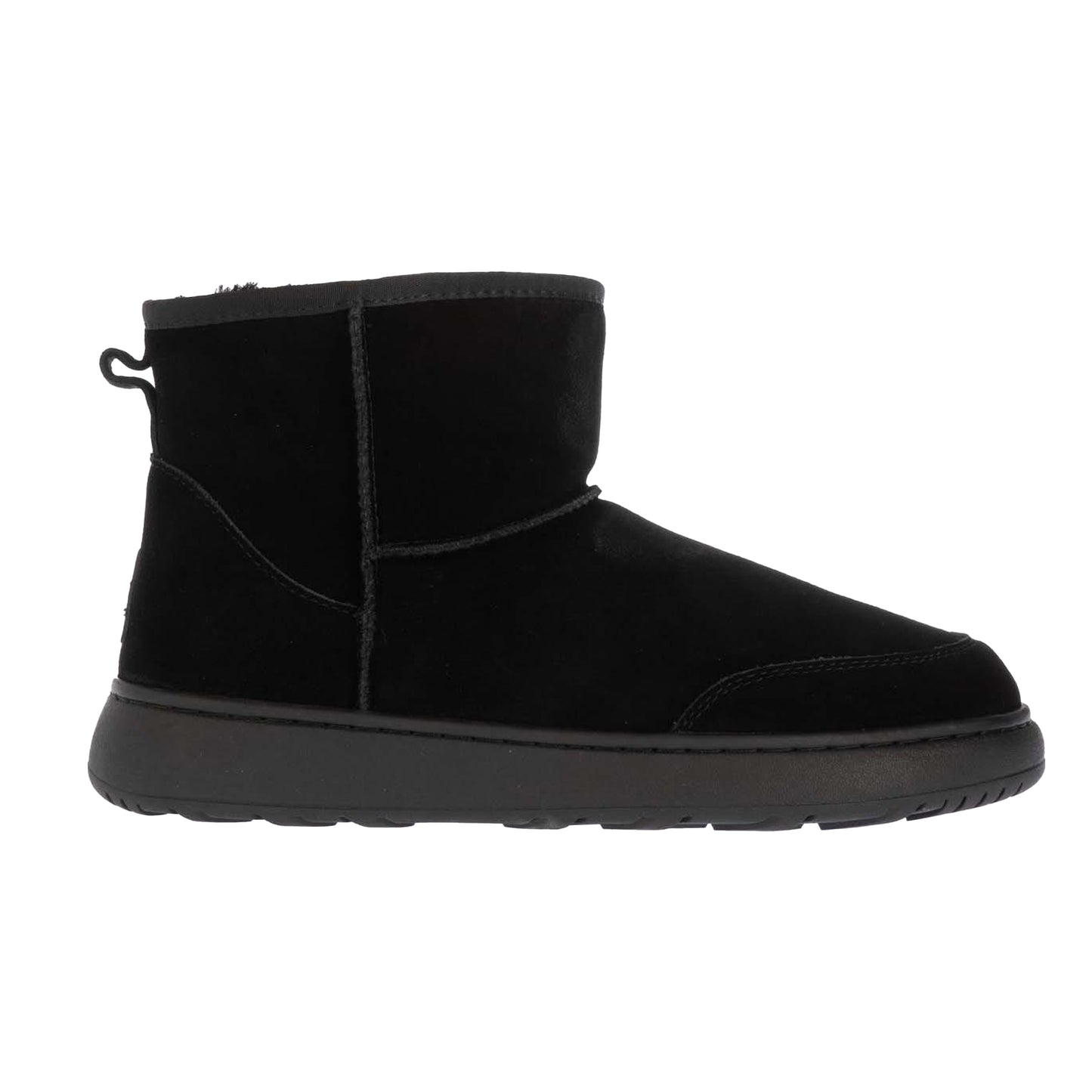 Black - Back - EverAu Womens-Ladies Rosella Leather Outdoor Boots
