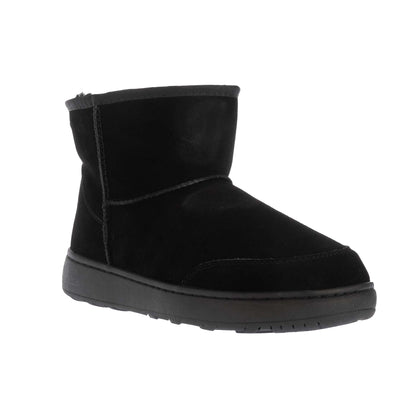 Black - Front - EverAu Womens-Ladies Rosella Leather Outdoor Boots