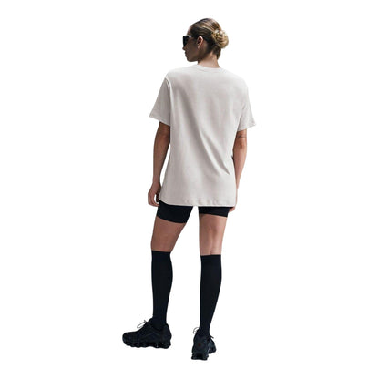 Iron - Back - Nike Womens-Ladies Graphic Print Crew Neck Regular T-Shirt