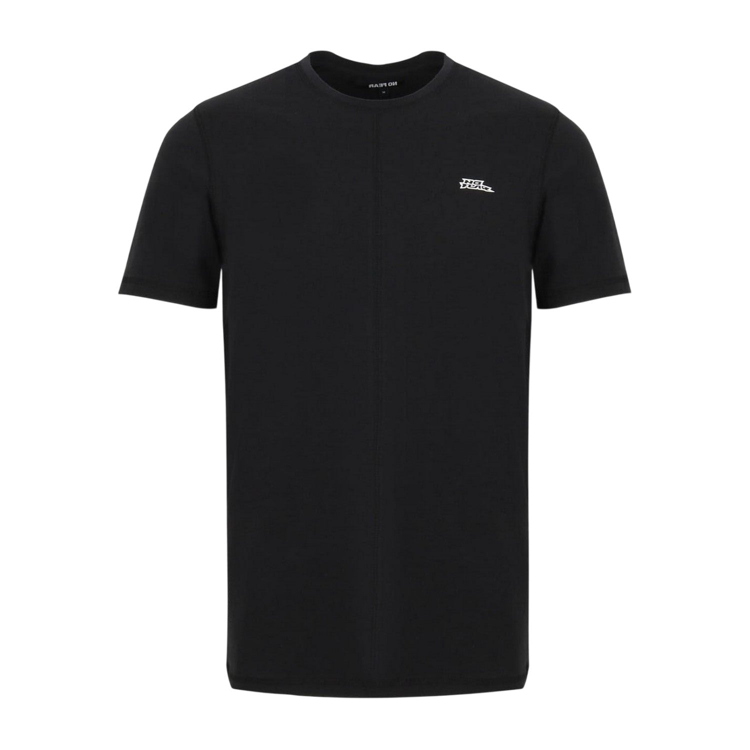 Black - Front - No Fear Mens Crew Neck Slim T-Shirt