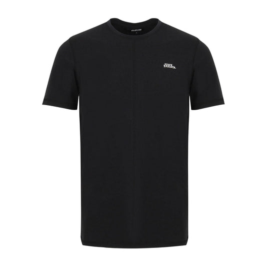Black - Front - No Fear Mens Crew Neck Slim T-Shirt
