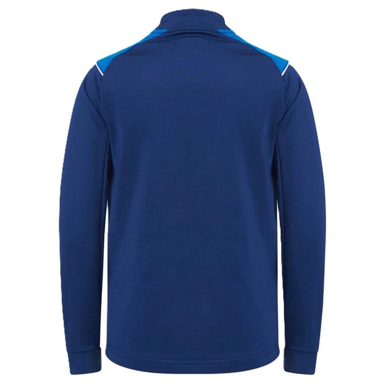 Navy - Back - Castore Childrens-Kids Rangers FC Quarter Zip Top