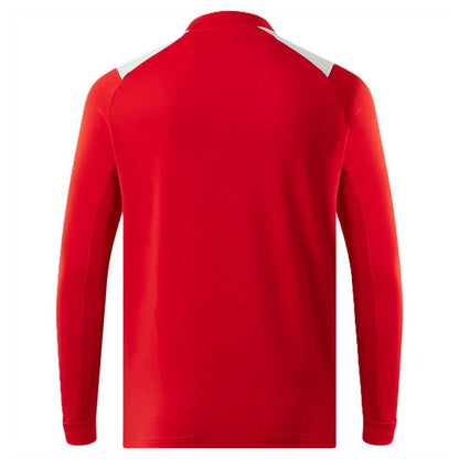Red - Back - Castore Childrens-Kids Rangers FC Quarter Zip Top