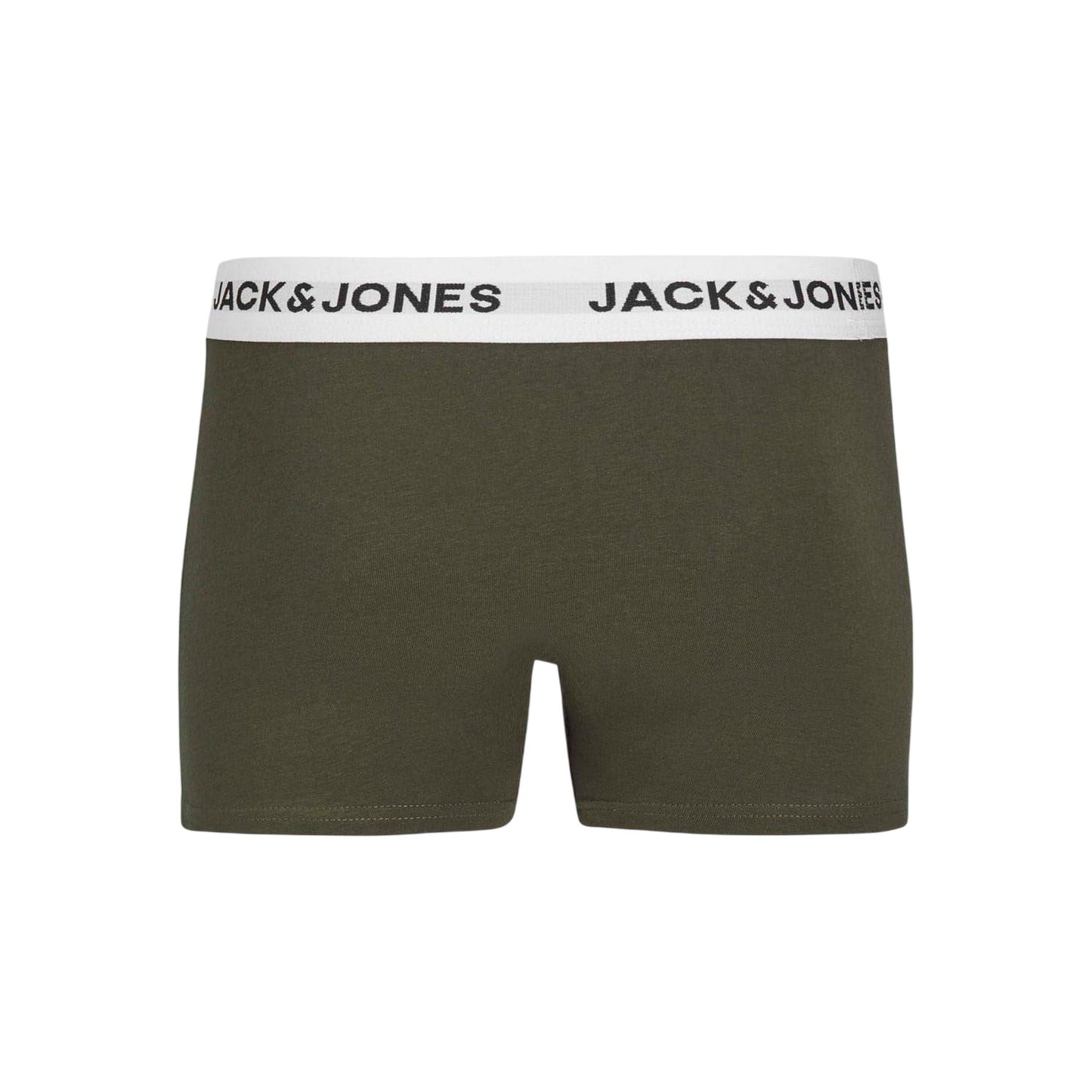 Multicoloured - Back - Jack And Jones Boys Logo Boxer Shorts (Pack of 5)