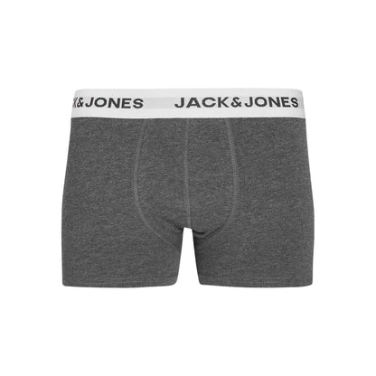 Multicoloured - Side - Jack And Jones Boys Logo Boxer Shorts (Pack of 5)