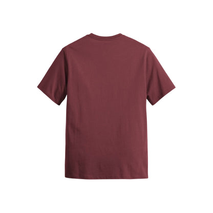 Red - Back - Levis Mens Iconic Batwing Logo T-Shirt