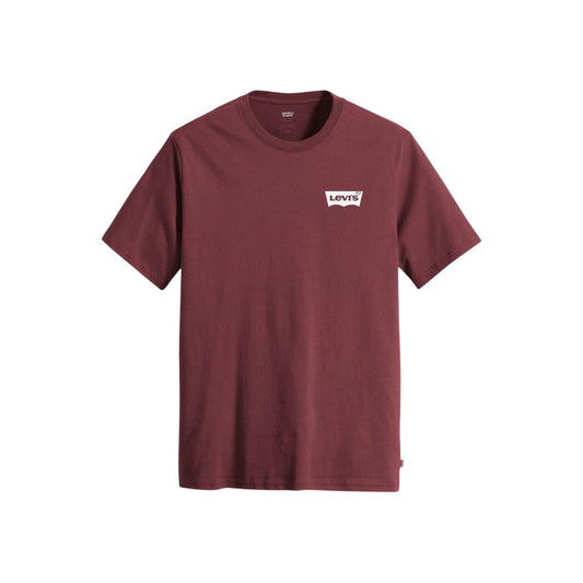Red - Front - Levis Mens Iconic Batwing Logo T-Shirt
