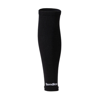 Black - Side - Sondico Childrens-Kids Elite Football Ankle Sleeve (Pack of 1)