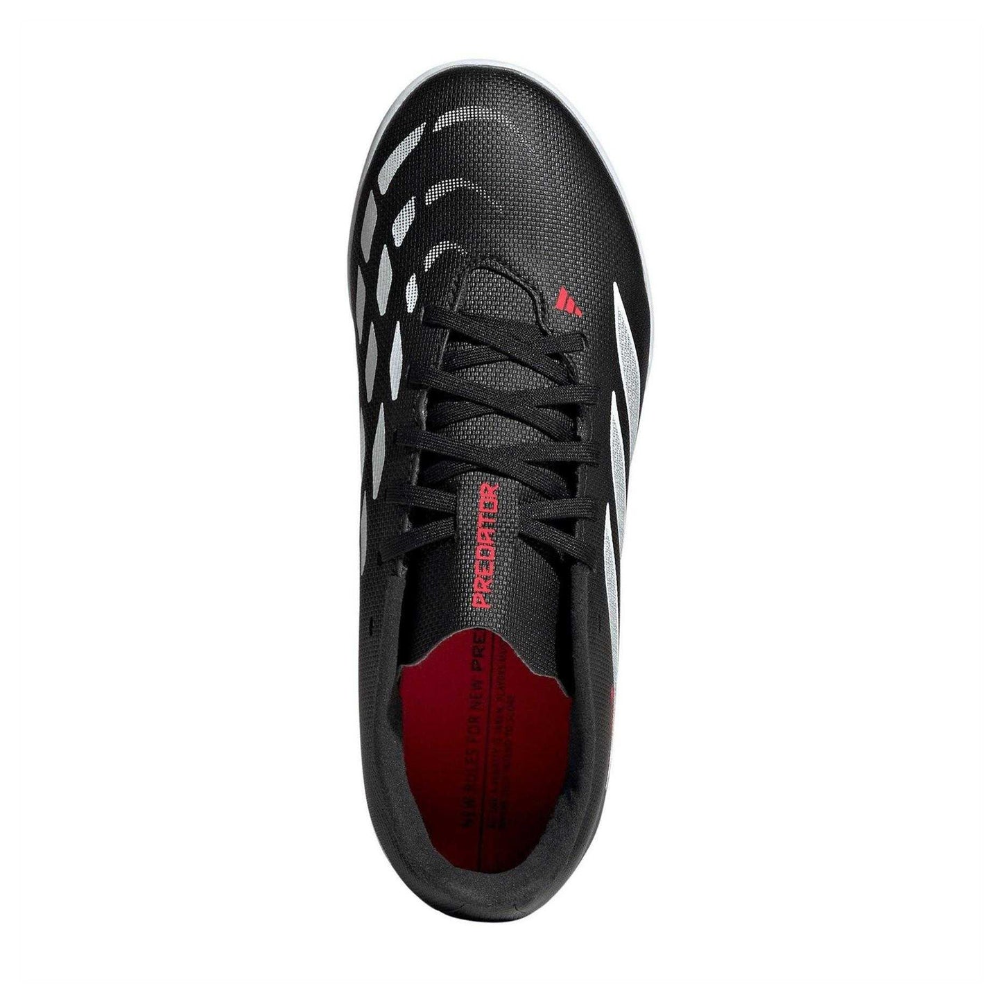 Black-Red - Lifestyle - Adidas Childrens-Kids Predator Club Astro Artificial Ground Football Boots