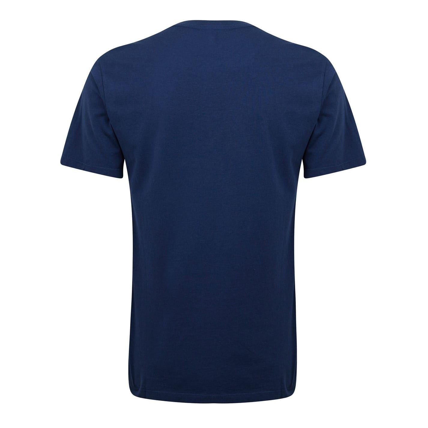 Navy Blue - Back - Levis Mens Varsity Circle Batwing Logo Crew Neck T-Shirt