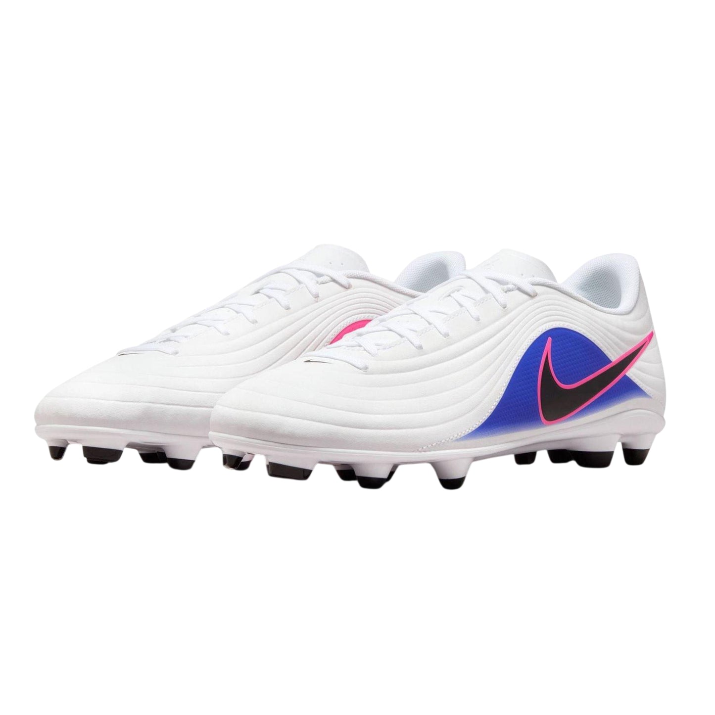 Blue-White-Pink - Side - Nike Mens Tiempo Maestro Club Firm Ground Football Boots