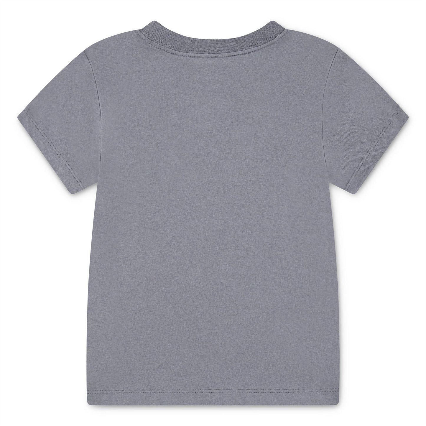 Smoke Grey - Back - Nike Childrens-Kids Game Swoosh T-Shirt