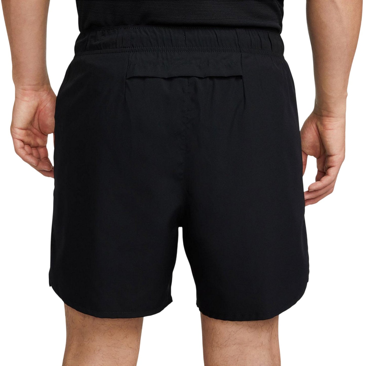Black-Grey - Back - Nike Mens Challenge Running Shorts