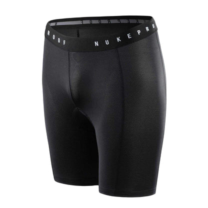 Black - Side - Nukeproof Mens Overland Base Layer Shorts