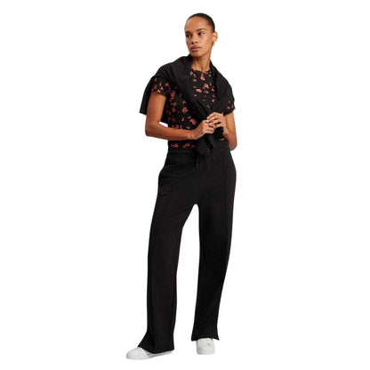 Black - Lifestyle - Ted Baker Womens-Ladies Floral All-Over Print T-Shirt