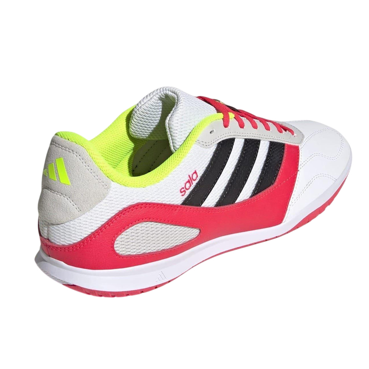 White-Red - Back - Adidas Mens Super Sala Competition III Futsal Football Boots