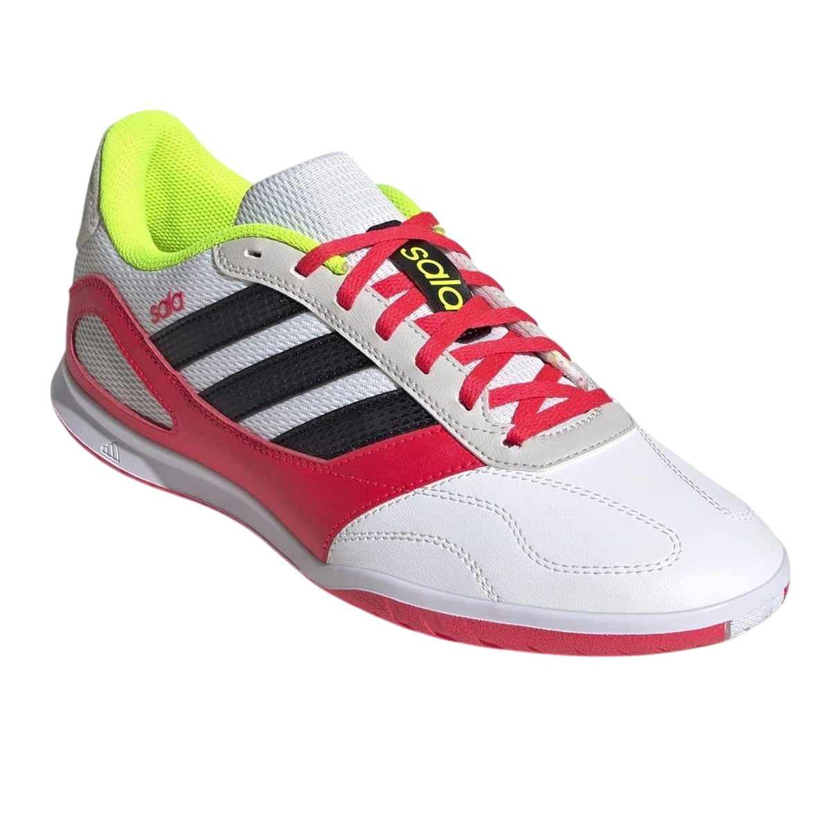 White-Red - Lifestyle - Adidas Mens Super Sala Competition III Futsal Football Boots