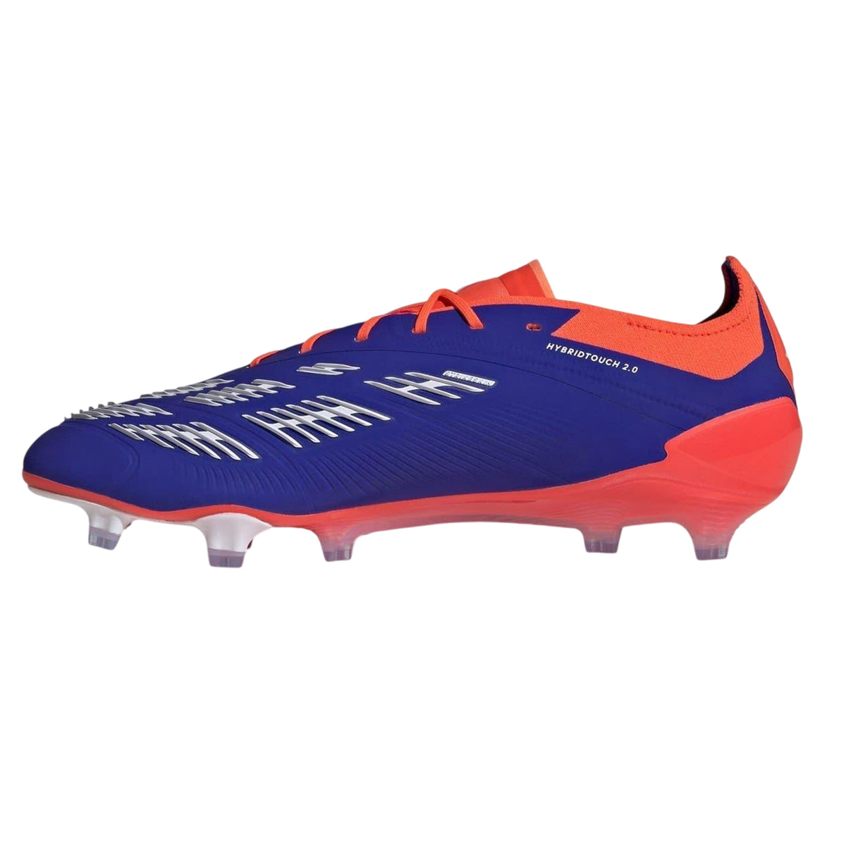 Lucid Blue - Side - Adidas Womens-Ladies Predator Elite Closed Toe Football Boots