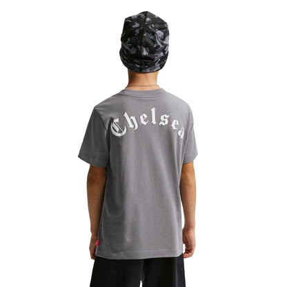 Grey-Orange - Back - Nike Childrens-Kids Chelsea FC T-Shirt