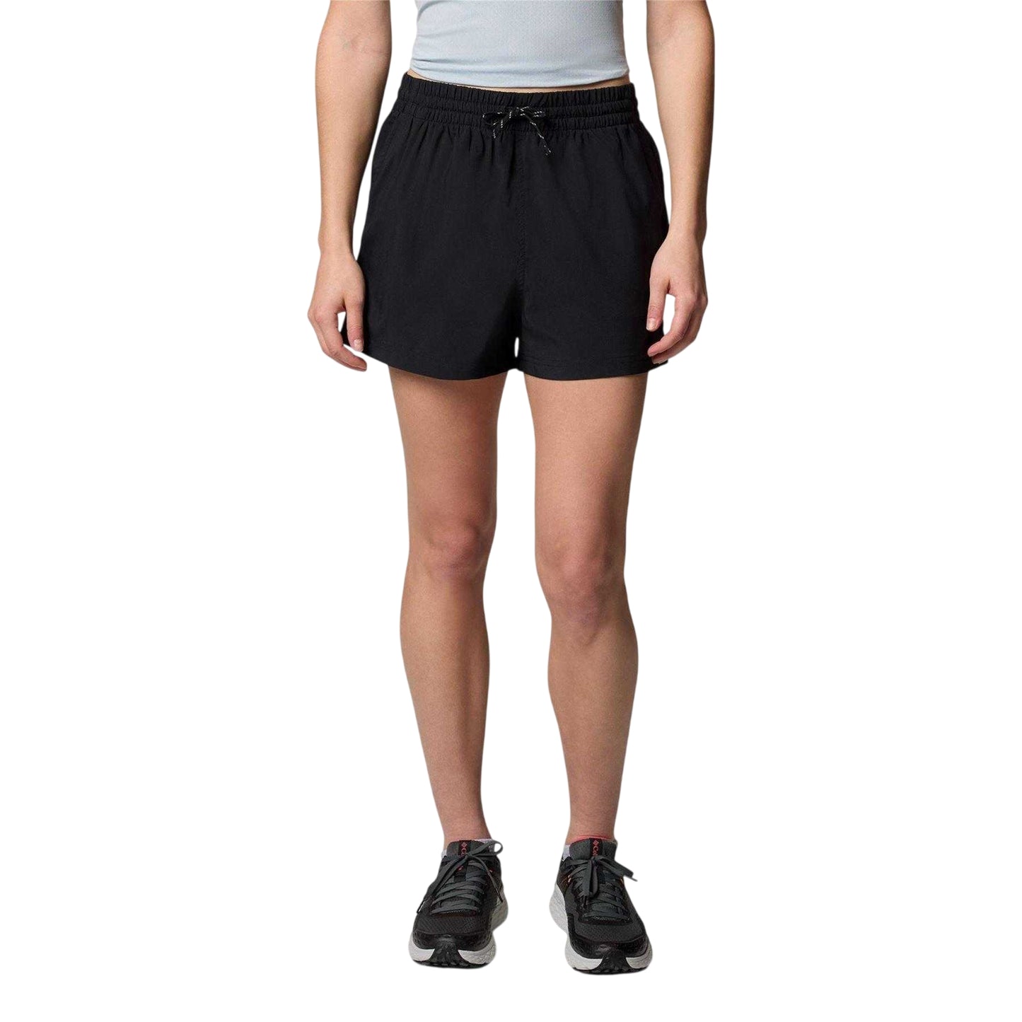 Black - Side - Columbia Womens-Ladies Vista Shorts